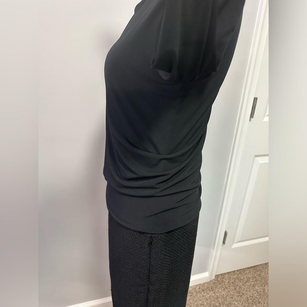 Ann Taylor Black Dress - Size 0 (NWT) - Picture 7 of 16
